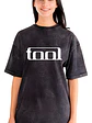 Polera Mujer Tool Metal Efecto Jeans Desgastada Música Grafimax - Miniatura 1