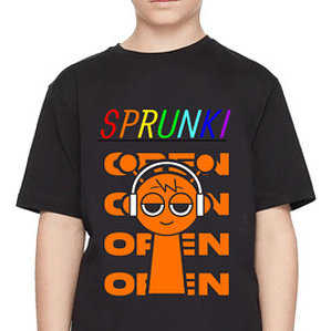 Polera Niño Sprunki Oren Videojuegos Grafimax