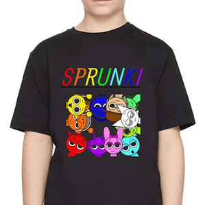 Polera Niño Sprunki Videojuegos Grafimax
