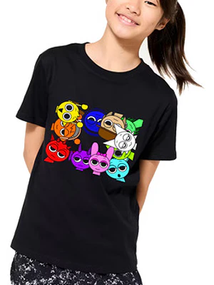 Polera Niñas Sprunki Videojuegos Grafimax