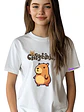 Polera Niñas Capibara Animado Diseños Grafimax - Miniatura 13