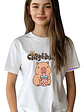 Polera Niñas Capibara Bubble Tea Diseños Grafimax - Miniatura 9