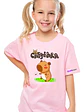 Polera Niñas Capibara Corazón Colores Grafimax - Miniatura 1