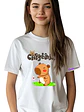 Polera Niñas Capibara Corazón Colores Grafimax - Miniatura 5
