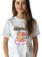 Polera Niña Capibara Flotador Colores - Grafimax - Miniatura 2