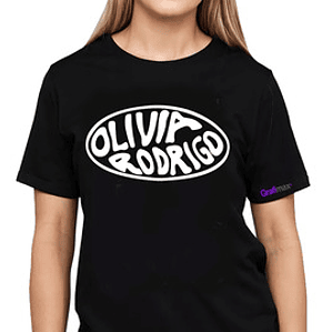 Polera Mujer Olivia Rodrigo Music Oversize Grafimax