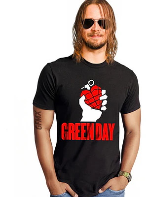 Polera Green Day American Idiot Punk Rock Música Grafimax