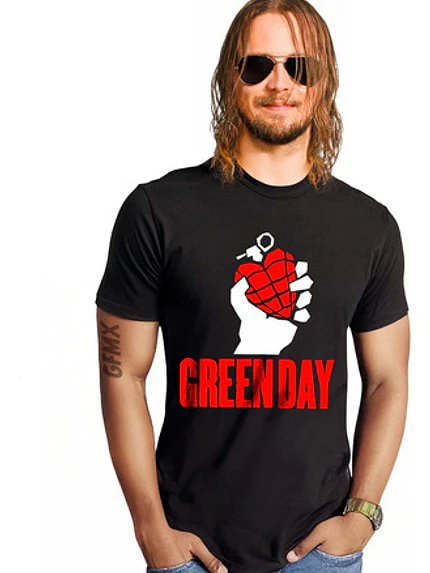 Polera Green Day American Idiot Punk Rock Música Grafimax 1