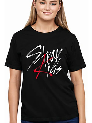 Polera Oversize Stray Kids K-pop Música Coreana Grafimax
