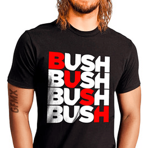 Polera Bush Grunge Rock Música Grafimax