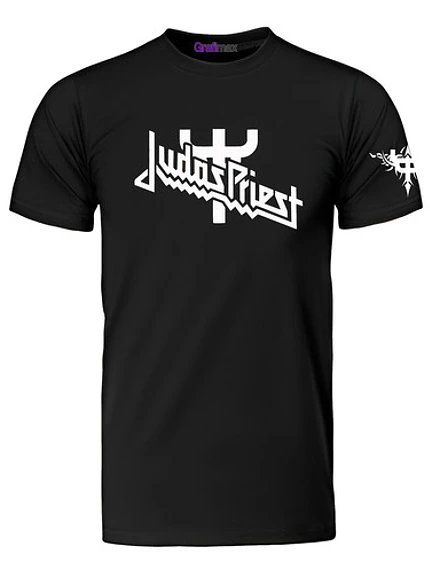 Polera Judas Priest Logos Heavy Metal Grafimax 1