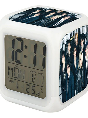 Reloj Despertador Led Stray Kids Kpop Escritorio Grafimax