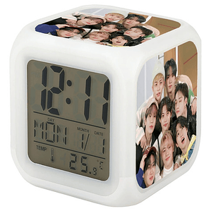 Reloj Despertador Led Skz Kpop Música Grafimax