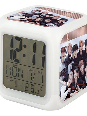 Reloj Despertador Led Stray Kids Kpop Grafimax