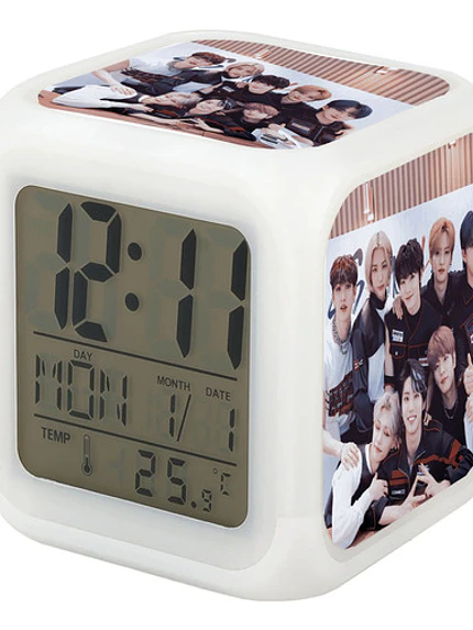 Reloj Despertador Led Stray Kids Kpop Grafimax 1