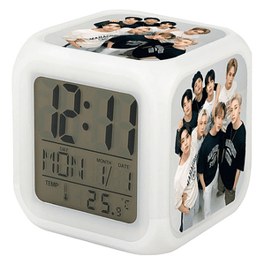 Reloj Despertador Led Stray Kids Kpop Skz Grafimax