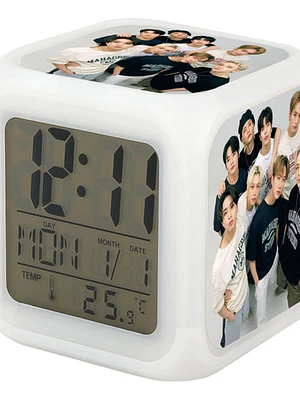 Reloj Despertador Led Stray Kids Kpop Skz Grafimax