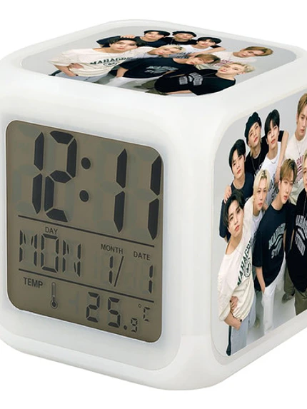 Reloj Despertador Led Stray Kids Kpop Skz Grafimax 1