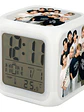 Reloj Despertador Led Stray Kids Kpop Skz Grafimax - Miniatura 1