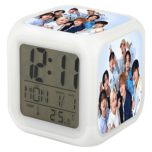 Reloj Despertador Led Stray Kids Kpop Música Grafimax