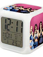 Reloj Despertador Led Blackpink Kpop Música Grafimax - Miniatura 1