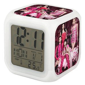 Reloj Despertador Led Blackpink Kpop Escritorio Grafimax