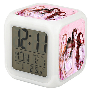 Reloj Despertador Led Blackpink Grupo Kpop Grafimax