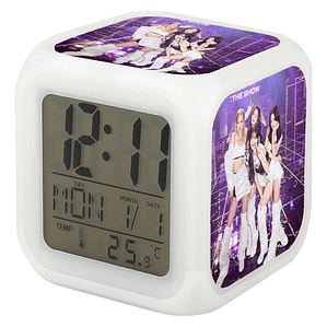 Reloj Despertador Led Blackpink The Show Kpop Grafimax