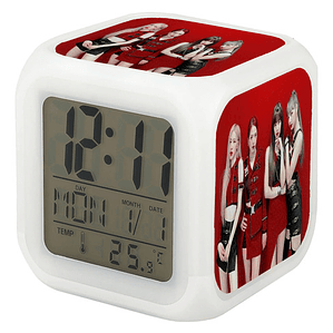 Reloj Despertador Led Blackpink Grupo Coreano Kpop Grafimax