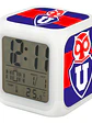Reloj Despertador Led Universidad De Chile Deportes Grafimax - Miniatura 1