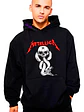 Polerón Metallica Skull Banda Metal Algodón Grafimax - Miniatura 1