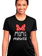 Polera Mamá Minnie Regalo Mujer Algodón Premium Grafimax - Miniatura 1