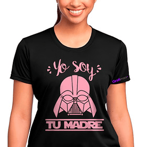 Polera Soy Tu Madre Regalo Mamá Algodón Premium Grafimax