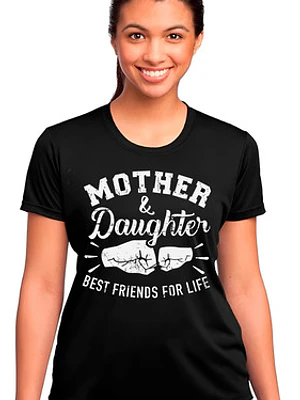 Polera Mamá E Hija Regalo Mujer Algodón Premium Grafimax
