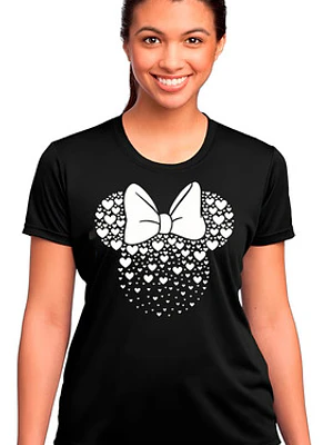 Polera Minnie Regalo Mujer Mamá Algodón Premium Grafimax