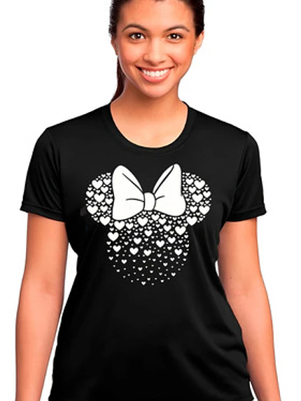 Polera Minnie Regalo Mujer Mamá Algodón Premium Grafimax 1