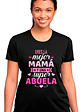 Polera Mejor Abuela Regalo Mamá Algodón Premium Grafimax - Miniatura 1