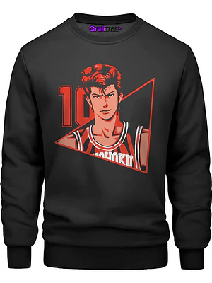 Polerón Polo Hanamichi 10 Slam Dunk Sakuragi Anime Grafimax