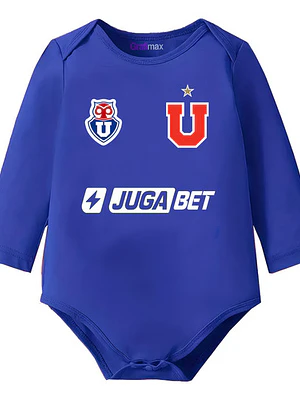 Body Pilucho Universidad De Chile 2025 Algodón Grafimax