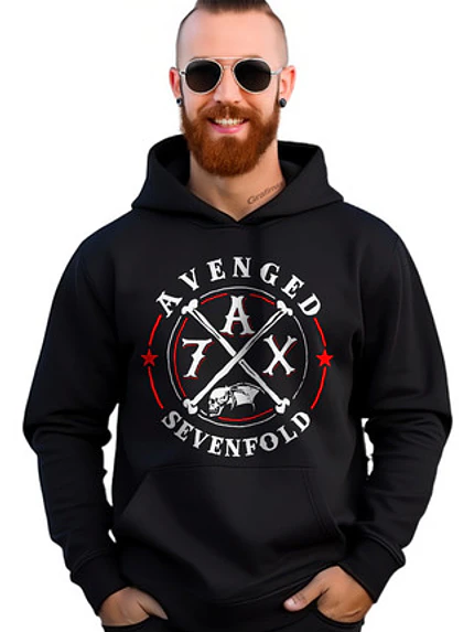 Polerón Avenged Sevenfold A7X Rock Metal Grafimax 1