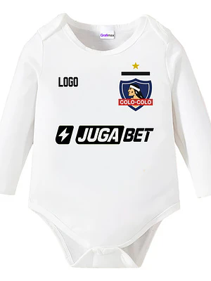 Body Bebé Pilucho Colo Colo 2025 Algodón - Grafimax