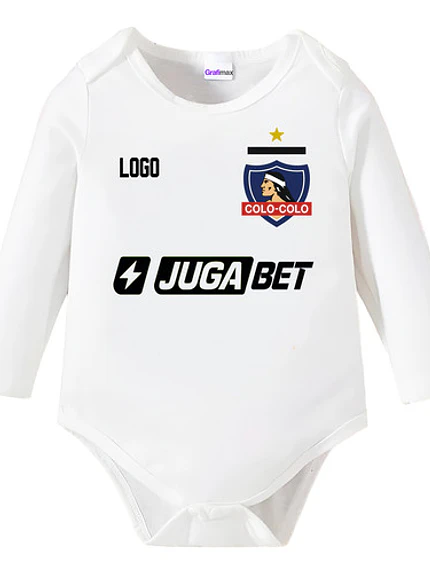 Body Bebé Pilucho Colo Colo 2025 Algodón - Grafimax 1