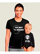 Pack Polera Y Body Mamá E Hijo Starwars Familia Grafimax - Miniatura 1