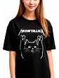Polera Meawtallica Gatos Metallica Rock Divertidas Grafimax - Miniatura 1