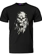Polera Chewbacca Pelicula Hombre Starwars Algodón Grafimax - Miniatura 1
