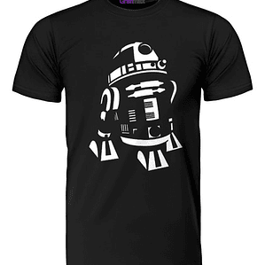 Polera R2-D2 Artu Pelicula Hombre Star Wars Algodón Grafimax