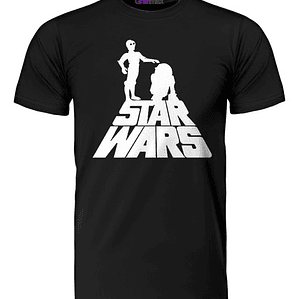 Polera C-3Po Artu Película Hombre Star Wars Algodón Grafimax
