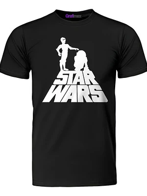 Polera C-3Po Artu Película Hombre Star Wars Algodón Grafimax