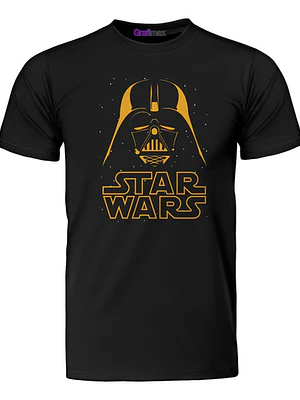 Polera Vader Película Hombre Star Wars Algodón Grafimax