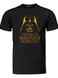 Polera Vader Película Hombre Star Wars Algodón Grafimax - Miniatura 1